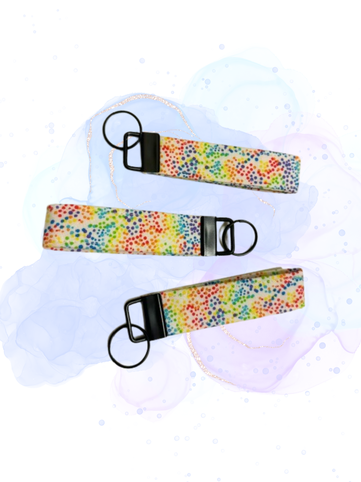 Rainbow Snow- Kids Bag Tags