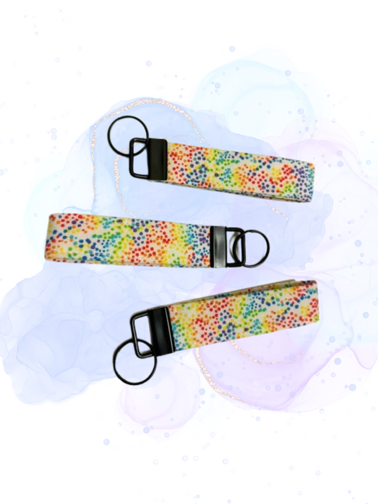 Rainbow Snow- Kids Bag Tags