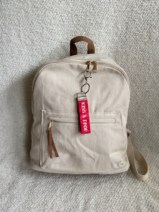 Kiss and Drop: Travel Prompt Bag Tag